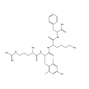 736992-21-5 D-精氨酰-2,6-二甲基-L-酪氨酰-L-赖氨酰-L-苯丙氨酰胺 Elamipretide