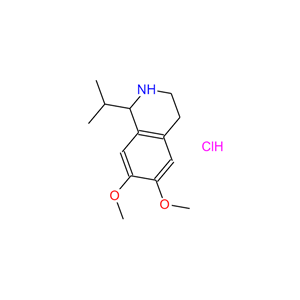 1,2,3,4-tetrahydro-1-isopropyl-6,7-dimethoxyisoquinoline hydrochloride