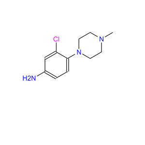 1-(4-氨基-2-氯苯基)-4-甲基哌嗪,3-CHLORO-4-(4-METHYLPIPERAZIN-1-YL)ANILINE