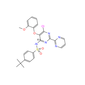 N-[6-氯-5-(2-甲氧基苯氧基)[2,2'-联嘧啶]-4-基]-4-叔丁基苯磺酰胺钾盐