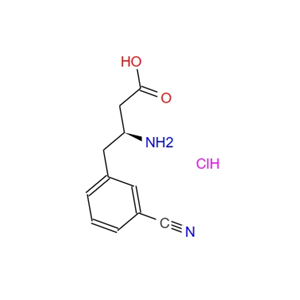 S-3-氨基-4-(3-氰基苯基)丁酸,S-3-Amino-4-(3-cyano-phenyl)butyric acid