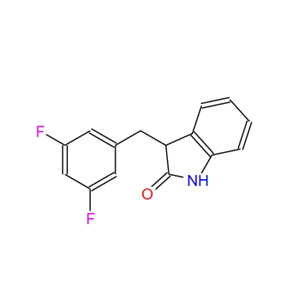 3-(3,5-difluorobenzyl)indolin-2-one 1165901-72-3