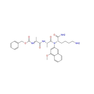 苄氧羰基-丙氨酰-丙氨酰-赖氨酰-4-甲氧基-2-萘甲酰胺 63244-88-2