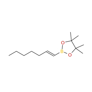 反式-1-庚烯-1-基硼酸频哪酯 169339-75-7