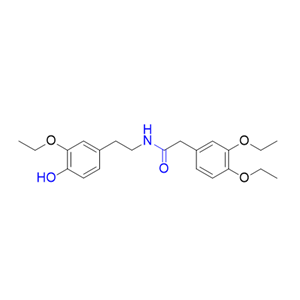 屈他维林杂质07,2-(3,4-diethoxyphenyl)-N-(3-ethoxy-4-hydroxyphenethyl)acetamide