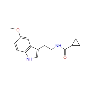 N-[2-(5-methoxyindol-3-yl)ethyl]-cyclopropylcarboxamide,N-[2-(5-methoxyindol-3-yl)ethyl]-cyclopropylcarboxamide