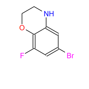 1256255-94-3；6-溴-8-氟-3,4-二氢-2H-苯并[b][1,4]恶嗪；6-Bromo-8-fluoro-3,4-dihydro-2H-1,4-benzoxazine