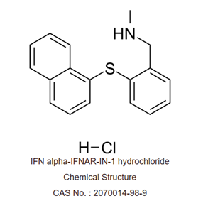 IFN alpha-IFNAR-IN-1盐酸盐,IFN alpha-IFNAR-IN-1 hydrochloride