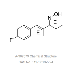 A-967079是一种选择性 TRPA1 受体拮抗剂