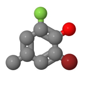 2-溴-6-氟-4-甲基苯酚,2-Bromo-6-fluoro-4-methylphenol