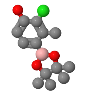 2-氯-3-甲基苯酚-4-頻哪醇硼酸酯,2-chloro-3-methyl-4-(4,4,5,5-tetramethyl-1,3,2-dioxaborolan-2-yl)phenol