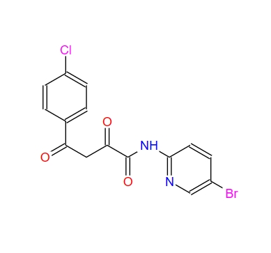 N-(5-bromo-pyridin-2-yl)-4-(4-chlorophenyl)-2,4-dioxo-butyramide,N-(5-bromo-pyridin-2-yl)-4-(4-chlorophenyl)-2,4-dioxo-butyramide