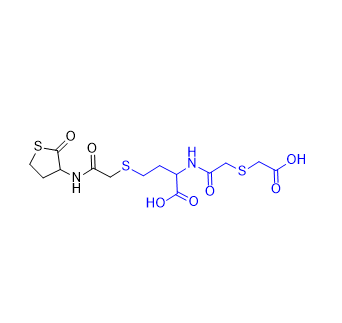 厄多司坦雜質(zhì)07,N-(2-((carboxymethyl)thio)acetyl)-S-(2-oxo-2-((2-oxotetrahydrothiophen-3-yl)amino)ethyl)homocysteine