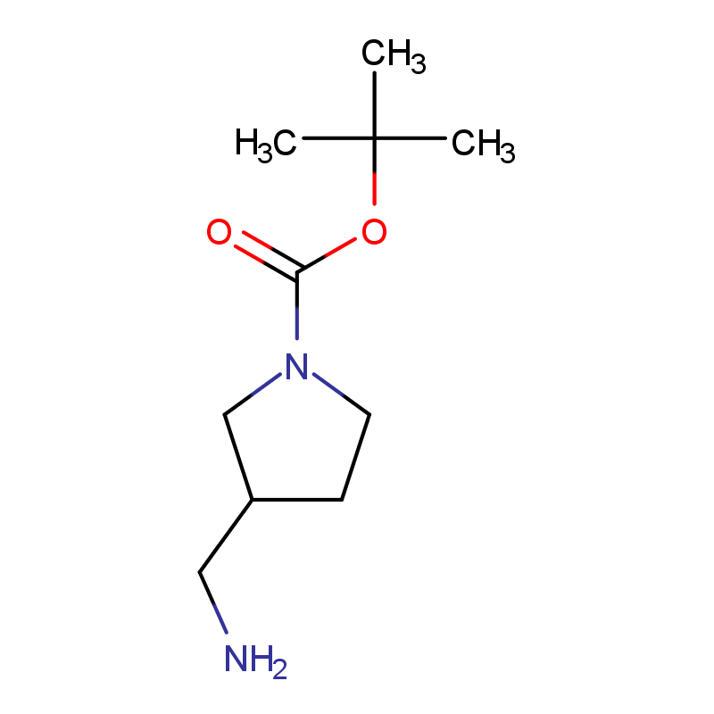 (R)-1-Boc-3-氨甲基吡咯烷,(R)-tert-butyl 3-(aminomethyl)pyrrolidine-1-carboxylate