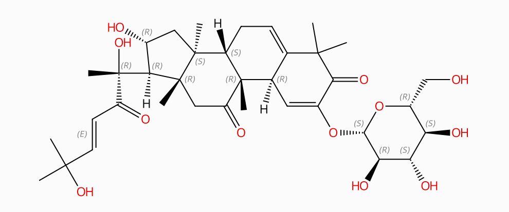 葫芦素I-2-O-葡萄糖苷,2-O-β-D-Glucopyranosylcucurbitacin I