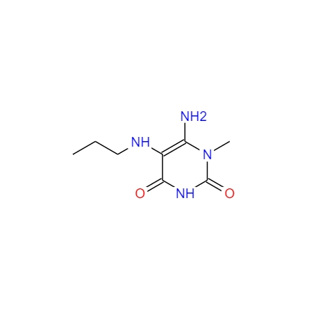 6-氨基-1-甲基-5(丙氨基)尿嘧啶,6-Amino-1-methyl-5-(propylamino)pyrimidine-2,4(1H,3H)-dione