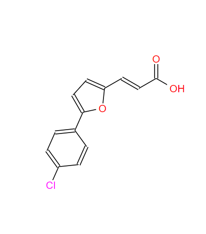 3-[5-(4-氯苯基)呋喃-2-基]丙烯酸,3-[5-(4-Chlorophenyl)furan-2-yl]acrylic acid