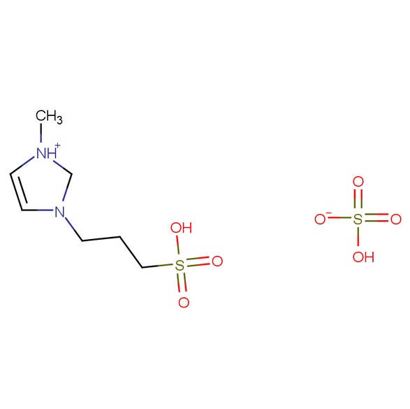 1-丙基磺酸-3-甲基咪唑硫酸氢盐,1H-Imidazolium, 1-methyl-3-(3-sulfopropyl)-, sulfate (1:1)