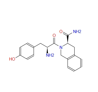 H-Tyr-D-1,2,3,4-tetrahydroisoquinoline-3-carboxamide · HCl,H-Tyr-D-1,2,3,4-tetrahydroisoquinoline-3-carboxamide · HCl