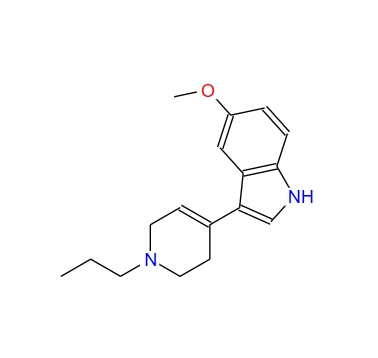 5-methoxy-3-(1-propyl-1,2,3,6-tetrahydropyridin-4-yl)-1H-indole,5-methoxy-3-(1-propyl-1,2,3,6-tetrahydropyridin-4-yl)-1H-indole