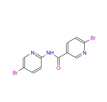 6-bromo-N-(5-bromopyridin-2-yl)nicotinamide,6-bromo-N-(5-bromopyridin-2-yl)nicotinamide