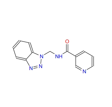 N-Benzotriazol-1-ylmethyl-nicotinamide,N-Benzotriazol-1-ylmethyl-nicotinamide