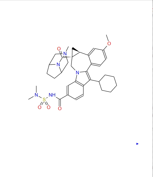 贝拉布韦,Beclabuvir