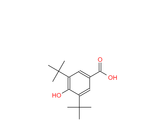 3,5-二叔丁基-4-羥基苯甲酸,3,5-Di-tert-butyl-4-hydroxybenzoic acid