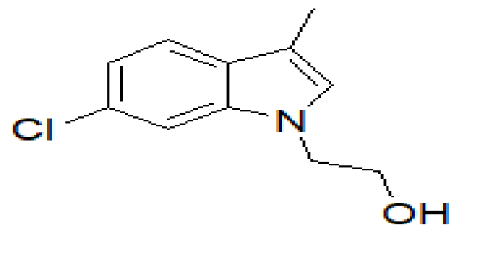 2-(6-chloro-3-methyl-1H-indol-1-yl)ethanol,2-(6-chloro-3-methyl-1H-indol-1-yl)ethanol