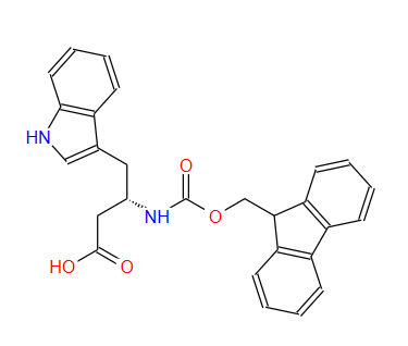 (ΒS)-Β-[[(9H-芴-9-甲氧基)羰基]氨基]-1H-吲哚-3-丁酸,FMOC-L-BETA-HOMOTRYPTOPHAN