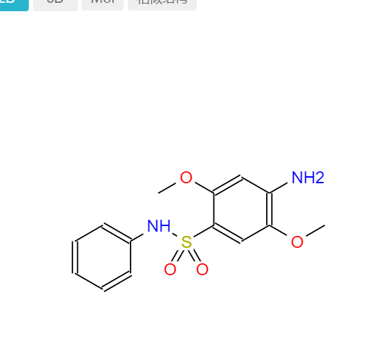 4-氨基-2,5-二甲氧基-N-苯基苯磺酰胺,4-Amino-2,5-dimethoxy-N-phenylbenzenesulphonamide