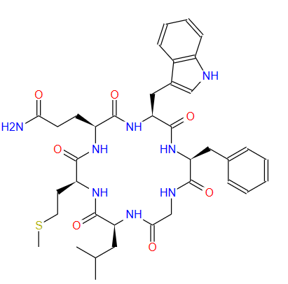 NK-2受体拮抗剂多肽L 659877,Cyclo(-Gln-Trp-Phe-Gly-Leu-Met)