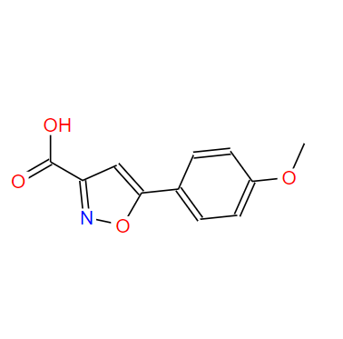 5-(4-甲氧苯基)异噻唑-3-羧酸,5-(4-Methoxyphenyl)isoxazole-3-carboxylic acid