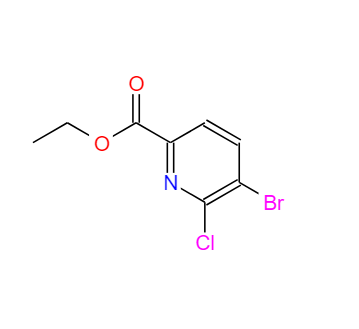 5-溴-6-氯吡啶甲酸乙酯,Ethyl 5-bromo-6-chloropicolinate