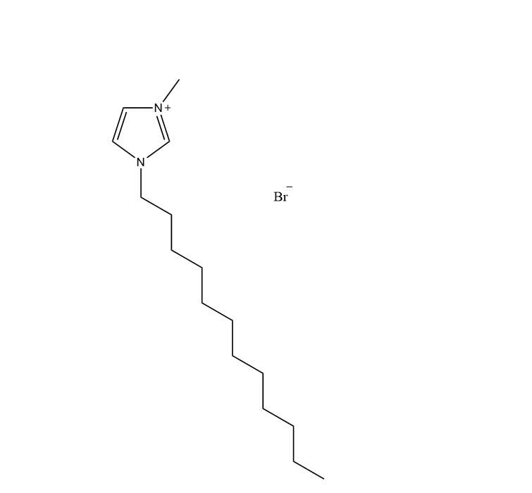 1-十二烷基-3-甲基咪唑溴盐,1-dodecyl-3- methylimidazolium bromide