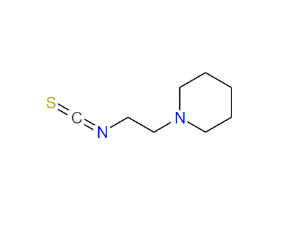 2-(1-哌啶基)乙基异硫代氰酸酯,2-Piperidinoet2-Piperidinoethyl isothiocyanatehyl isothiocyanate