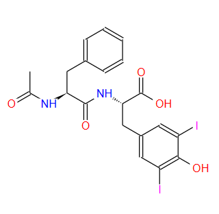 N-乙酰基-L-苯丙氨酰基-3,5-二碘-L-酪氨酸,N-Acetyl-L-phenylalanyl-3,5-diiodo-L-tyrosine