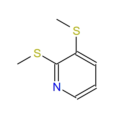 2,3-bis(methylthio)pyridine,2,3-bis(methylthio)pyridine