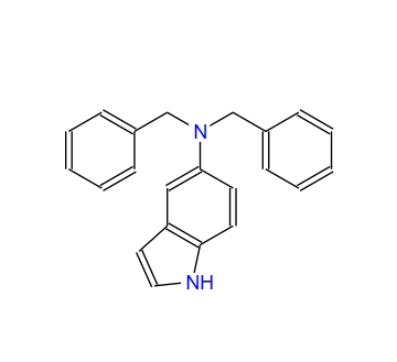 5-(dibenz-ylamino-)-indole,5-(dibenz-ylamino-)-indole