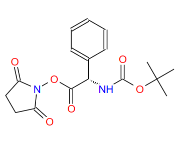 N-叔丁氧羰基-苯甘氨酸-N-羟基琥珀酰亚胺酯,Boc-Phg-OSu