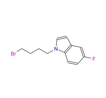 1-(4-bromobutyl)-5-fluoro-1H-indole,1-(4-bromobutyl)-5-fluoro-1H-indole