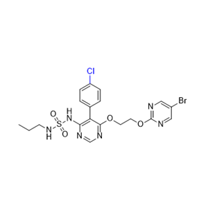 馬西替坦雜質(zhì)12,Propylsulfamidic acid-[5-(4-chlorophenyl)-6-[2-(5-bromo-pyrimidin-2-yloxy)-ethoxy]-pyrimidin-4-yl]-amide