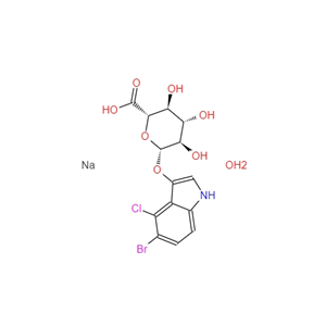 5-溴-4-氯-3-吲哚基-Β-D-葡萄糖醛酸钠盐,5-Bromo-4-chloro-3-indolyl β-D-glucuronide sodium salt