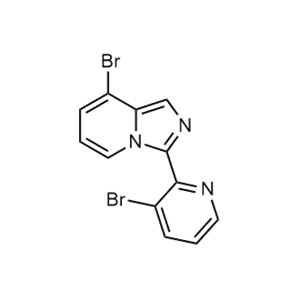 8-溴-3-(3-溴吡啶-2-基)咪唑并[1,5-a]吡啶