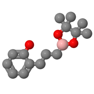 3-(2-羟苯基)丙基硼酸频哪酯,2-[3-(2-HYDROXYPHENYL)PROPYL]-4,4,5,5-TETRAMETHYL-1,3,2-DIOXABOROLANE