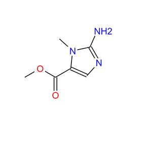 2-氨基-1-甲基-1H-咪唑-5-甲酸甲酯,methyl 2-amino-3-methyl-imidazole-4-carboxylate