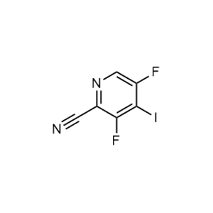 3,5-二氟-4-碘-吡啶-2-腈,3,5-Difluoro-4-iodo-pyridine-2-carbonitrile