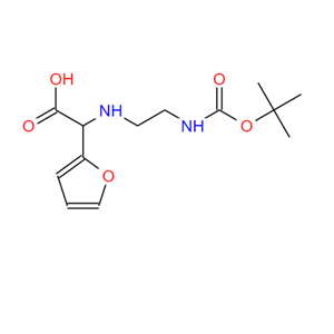 871125-85-8 2-(2-N-BOC-氨基乙基氨基)-2-(2-呋喃)乙酸