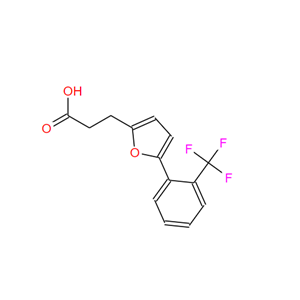 853310-21-1 3-(5-(2-(三氟甲基)苯基)呋喃-2-基)丙酸