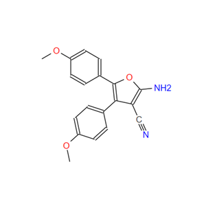 94556-80-6 2-氨基-4,5-二(4-甲氧苯基)呋喃-3-甲腈